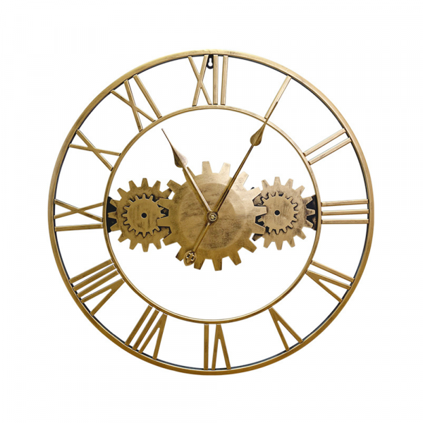 Modern Nordic Luxurious Fashionable Iron Wall Decorative Clock 2042-G