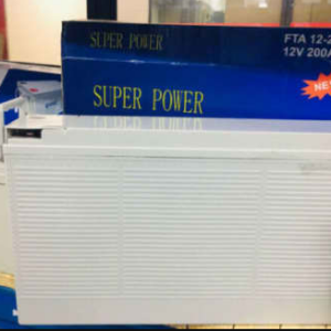 12V 200AH Solar Gel Battery Slimline – Super Power