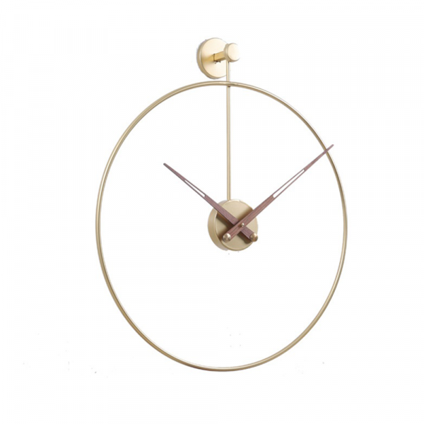 Modern Nordic Luxurious Fashionable Iron Wall Decorative Clock 2043-G