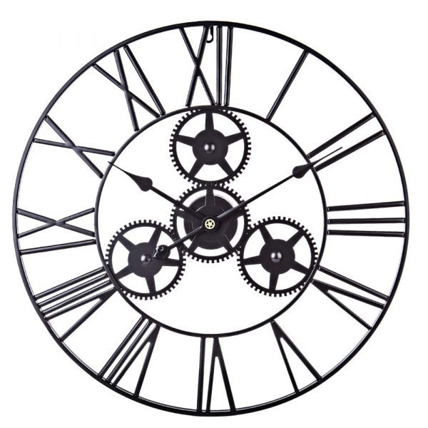 Modern Nordic Luxurious Fashionable Iron Wall Clock 2024-B