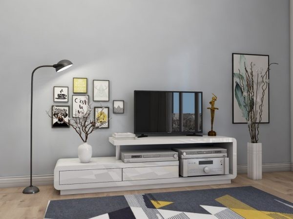Modern Gloss TV Stand |DH-V122WE