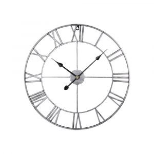 Modern Luxury 50CM Silver Wall Clock A94-S