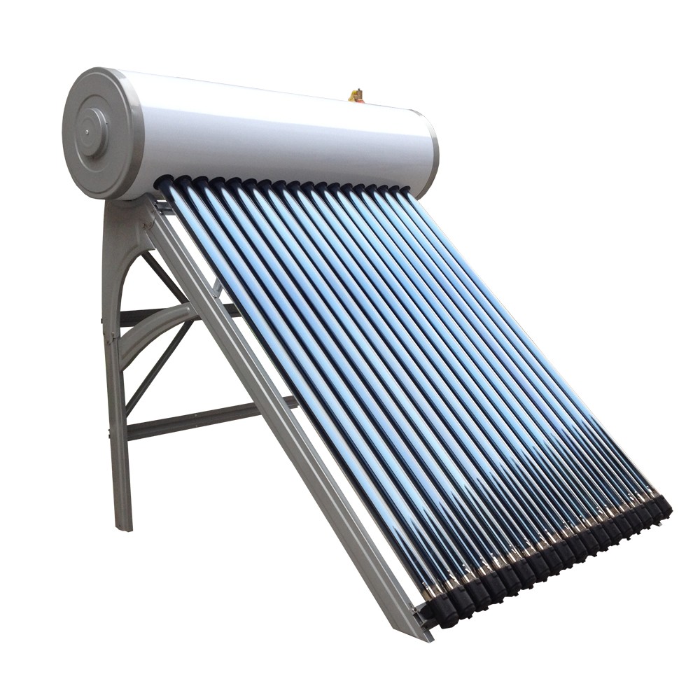 100L high pressure 10 X tube panel solar water heater,solar water geyser