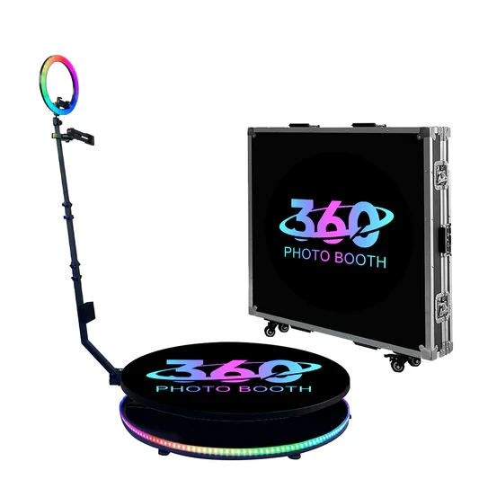 360 Spinner Wedding Party Supplies Photobooth 360 Photobooth Automatic Spinner with free Metal Flight Case